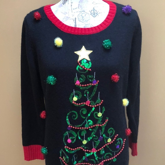 United States Sweater Christmas Tree Large - Picture 2 of 5